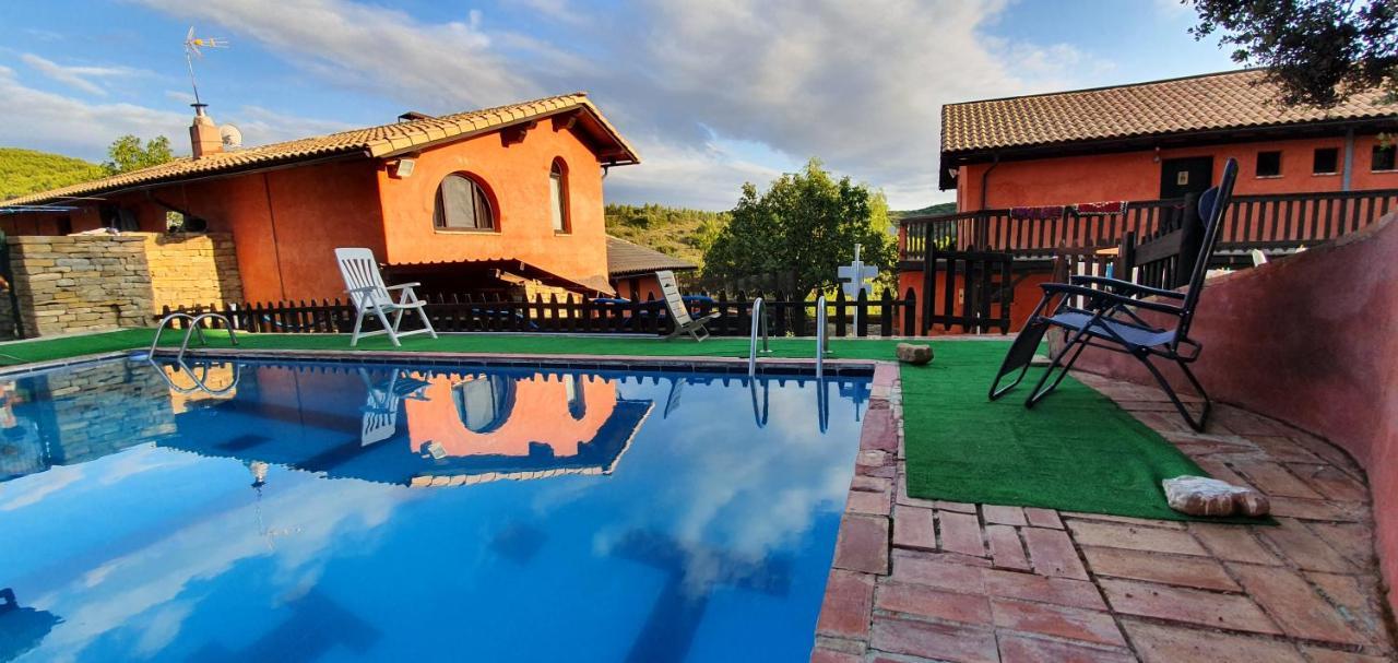 Hostal Rural Casa Pedro San Martín de Unx Zewnętrze zdjęcie